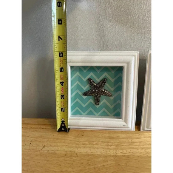 2 Assorted Wood Shadow Box with Shells - Picture 5 of 10